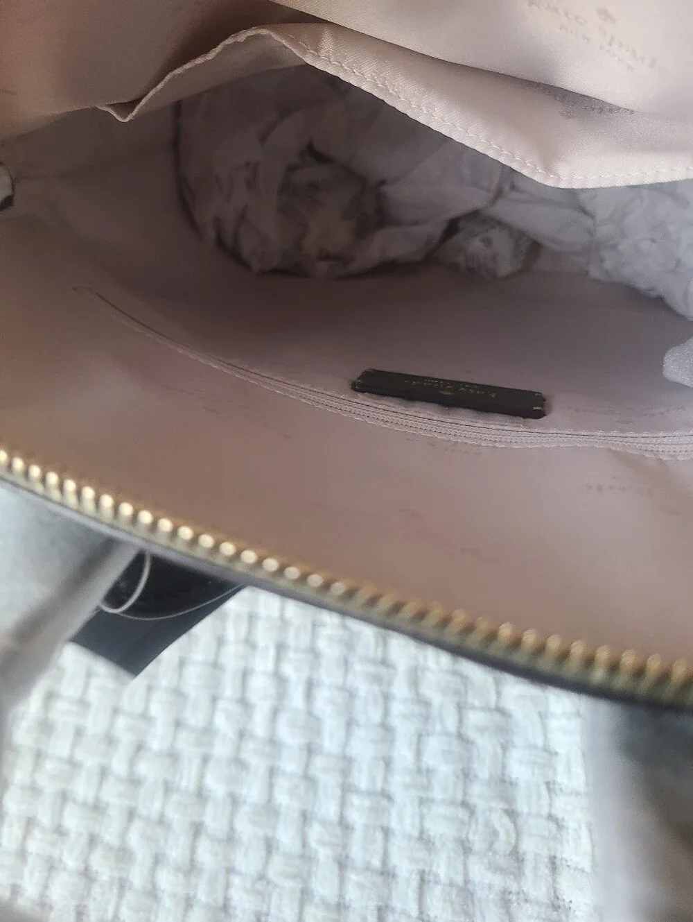 Kate Spade New York Olive Green Dome Backpack Saffiano Leather